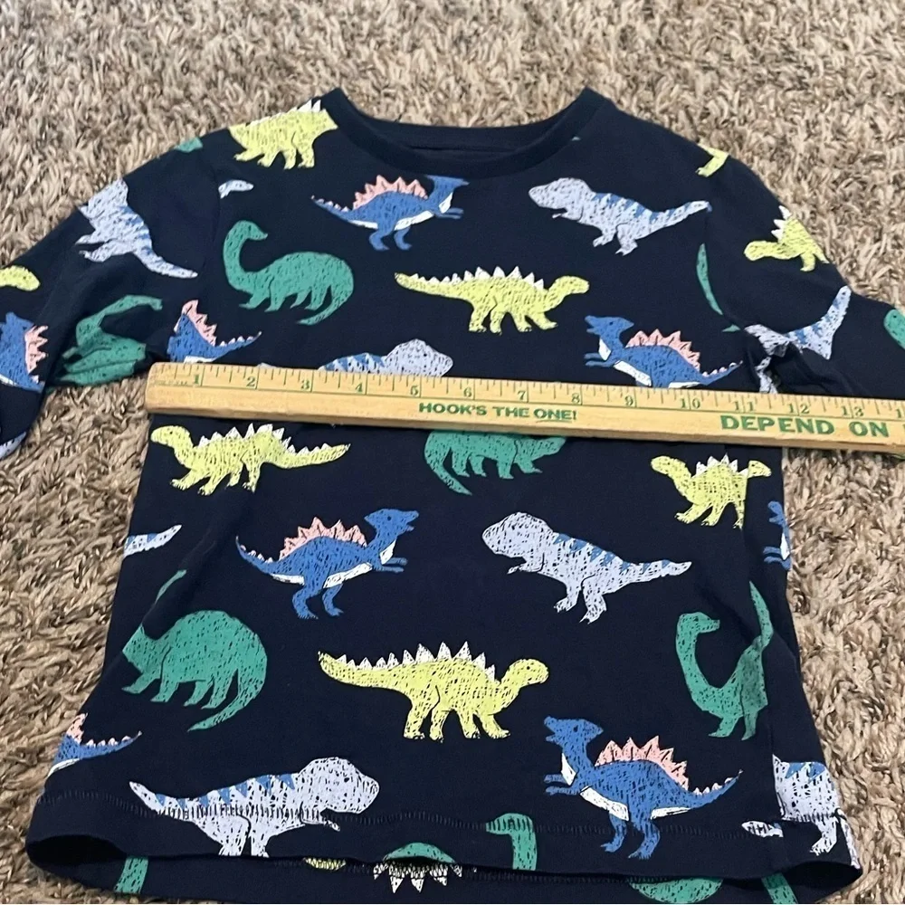 M&S dinosaur long sleeve pure cotton shirt